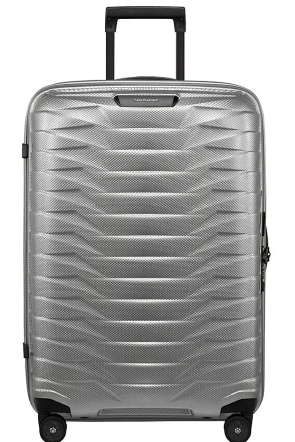 Samsonite Proxis Nelipyöräinen matkalaukku 69cm Silver New