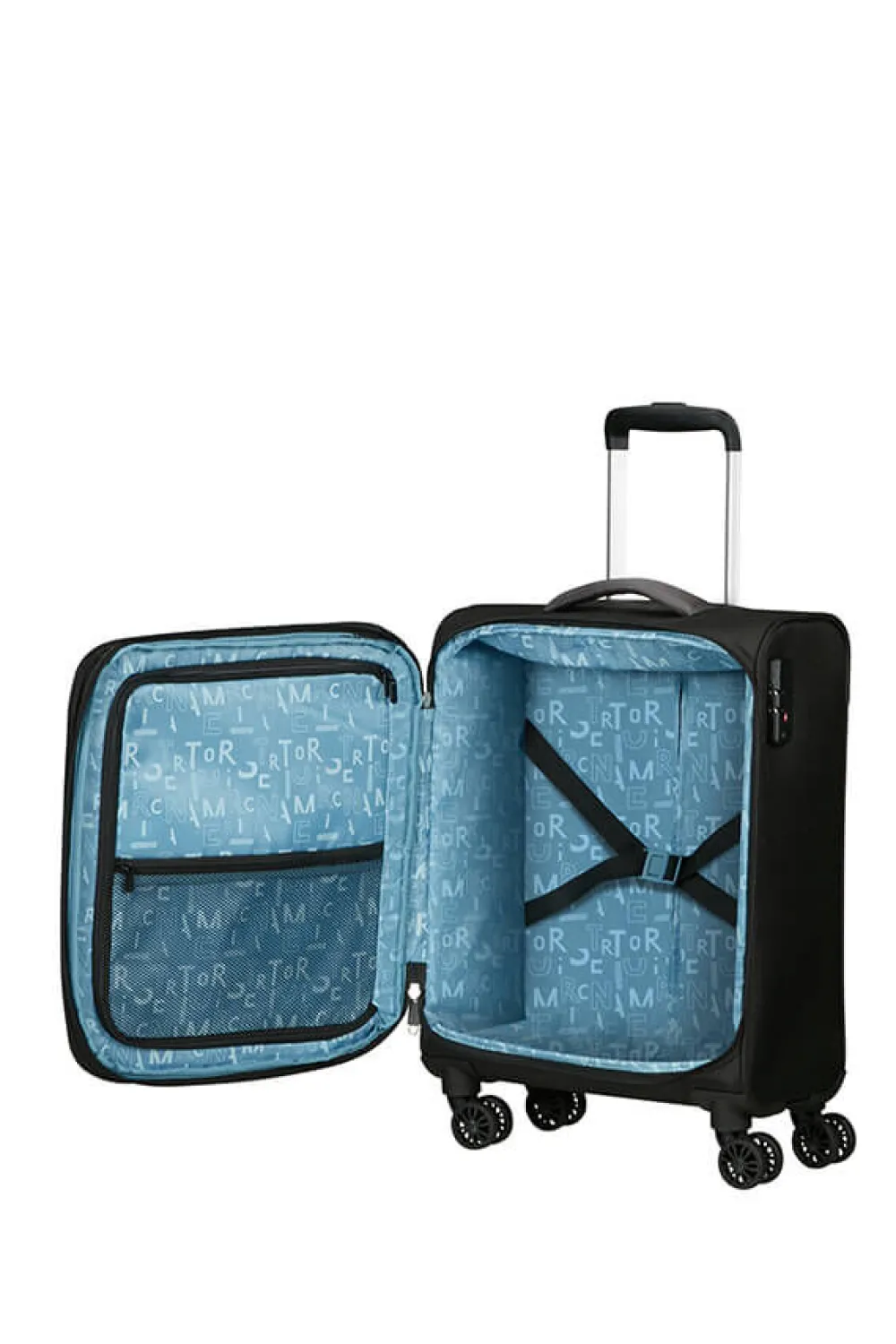 pulsonic_lentolaukku_0.webp American Tourister Pulsonic Lentolaukku Asphalt Black New