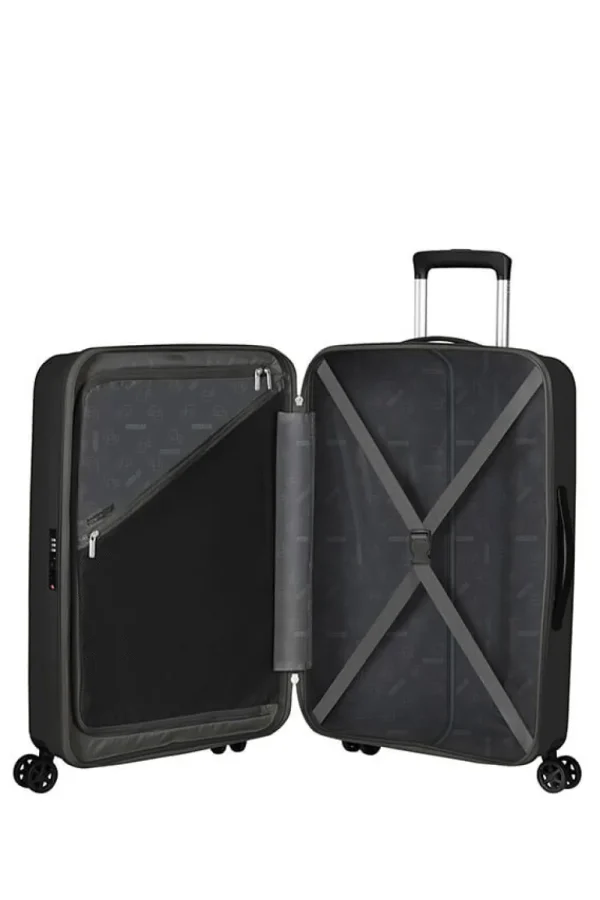 American Tourister Rejoy Keskikokoinen matkalaukku True Black Hot
