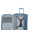 Samsonite Re-Lite Nelipyöräinen laajennettava matkalaukku 55cm Capri Blue Sale