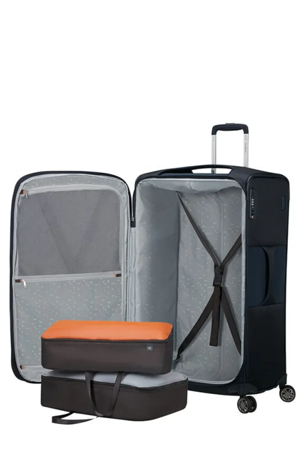 Samsonite Re-Lite Nelipyöräinen laajennettava matkalaukku 78cm Midnight Blue Fashion