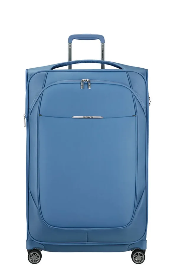 Samsonite Re-Lite Nelipyöräinen laajennettava matkalaukku 78cm Capri Blue New