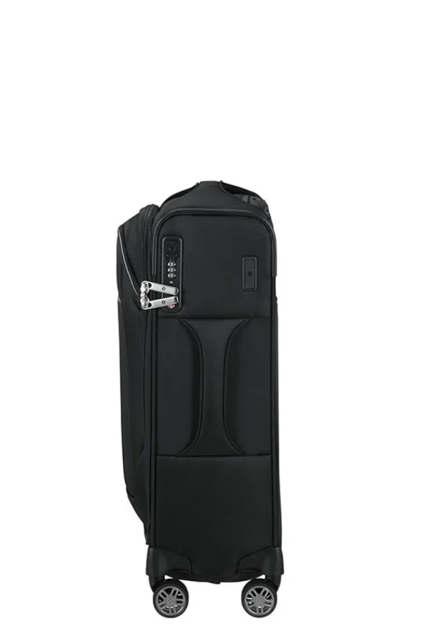 Samsonite Re-Lite Nelipyöräinen laajennettava matkalaukku 55cm Black Best