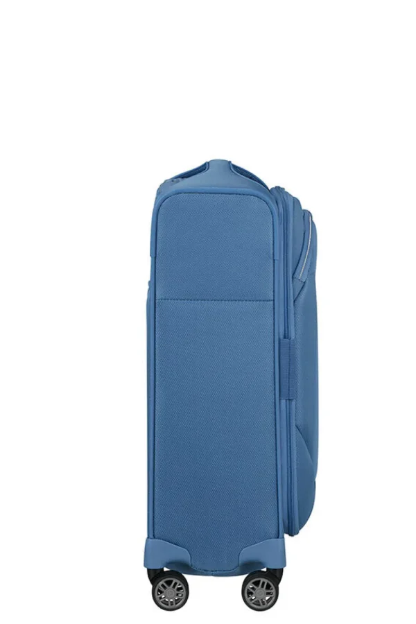 Samsonite Re-Lite Nelipyöräinen laajennettava matkalaukku 55cm Capri Blue Sale