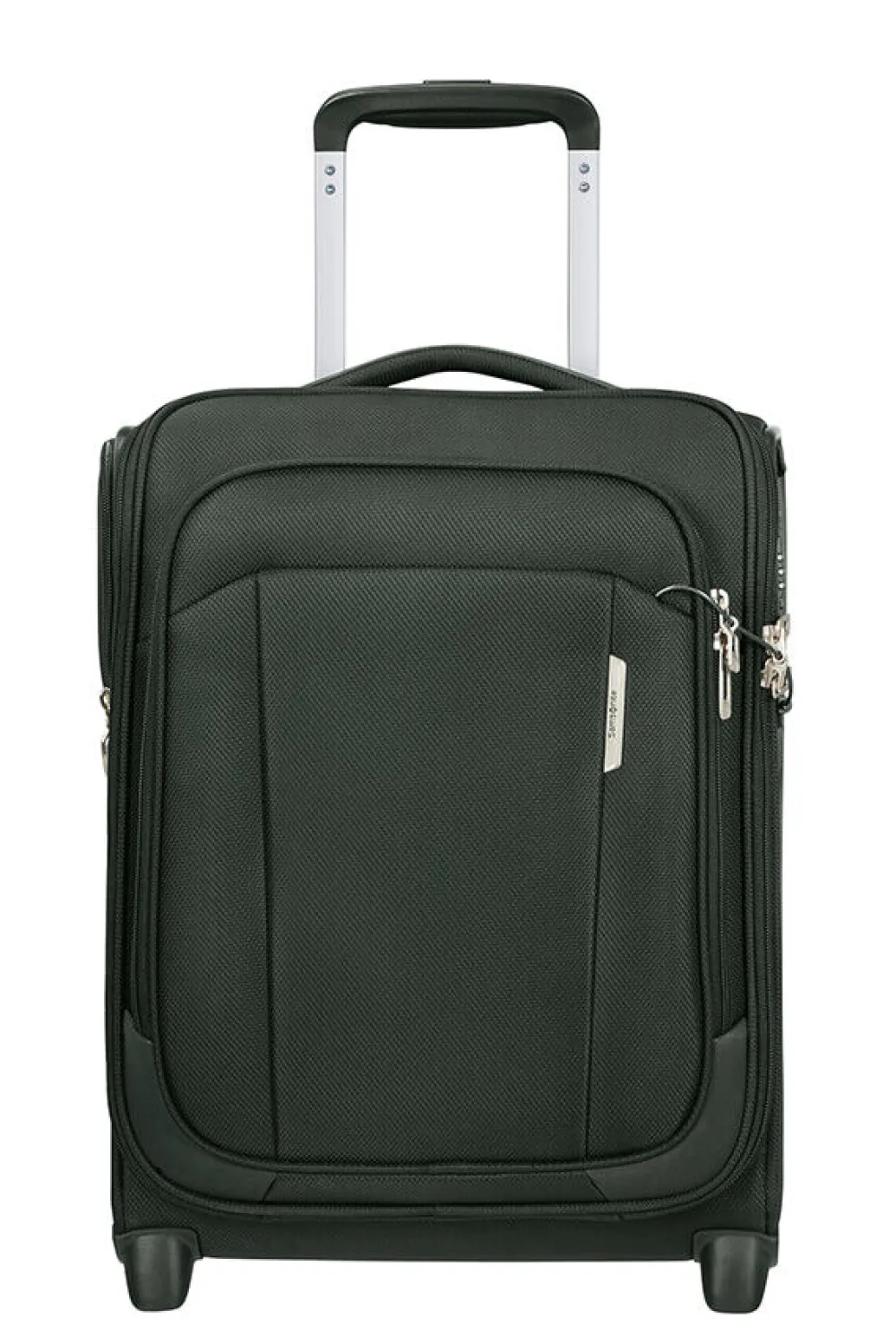 respark_kaksipyrinen_laaj_2.webp Samsonite Respark Kaksipyöräinen laajennettava matkalaukku 45cm Forest Green Outlet