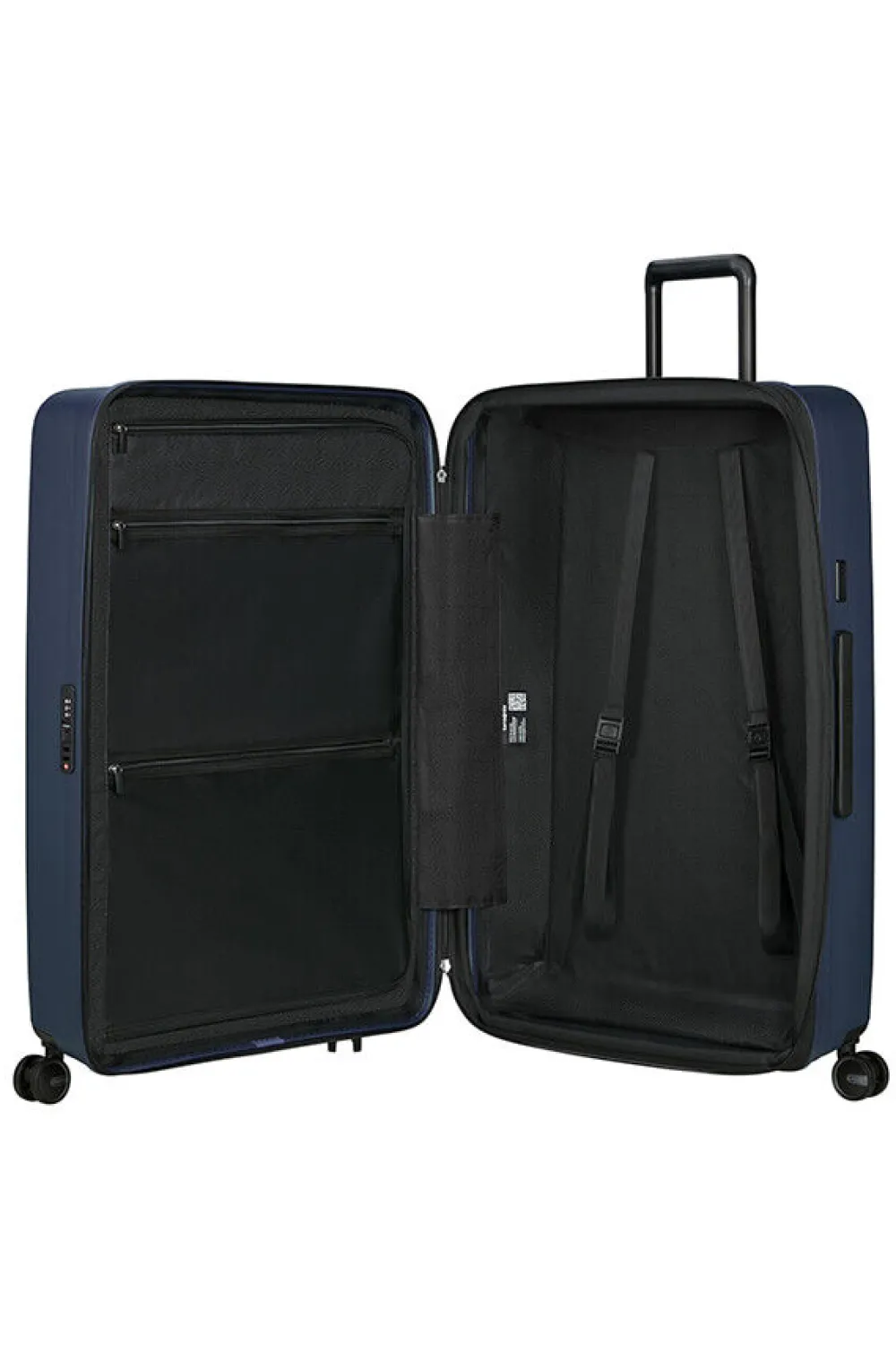 restackd_nelipyrinen_laaj_0-18.webp Samsonite Restackd Nelipyöräinen laajennettava matkalaukku 81cm Midnight Clearance