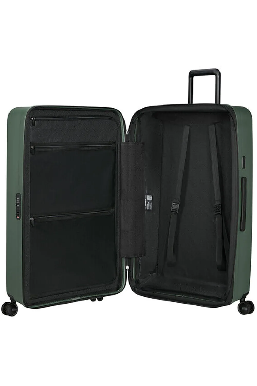 restackd_nelipyrinen_laaj_0-20.webp Samsonite Restackd Nelipyöräinen laajennettava matkalaukku 81cm Sage Hot