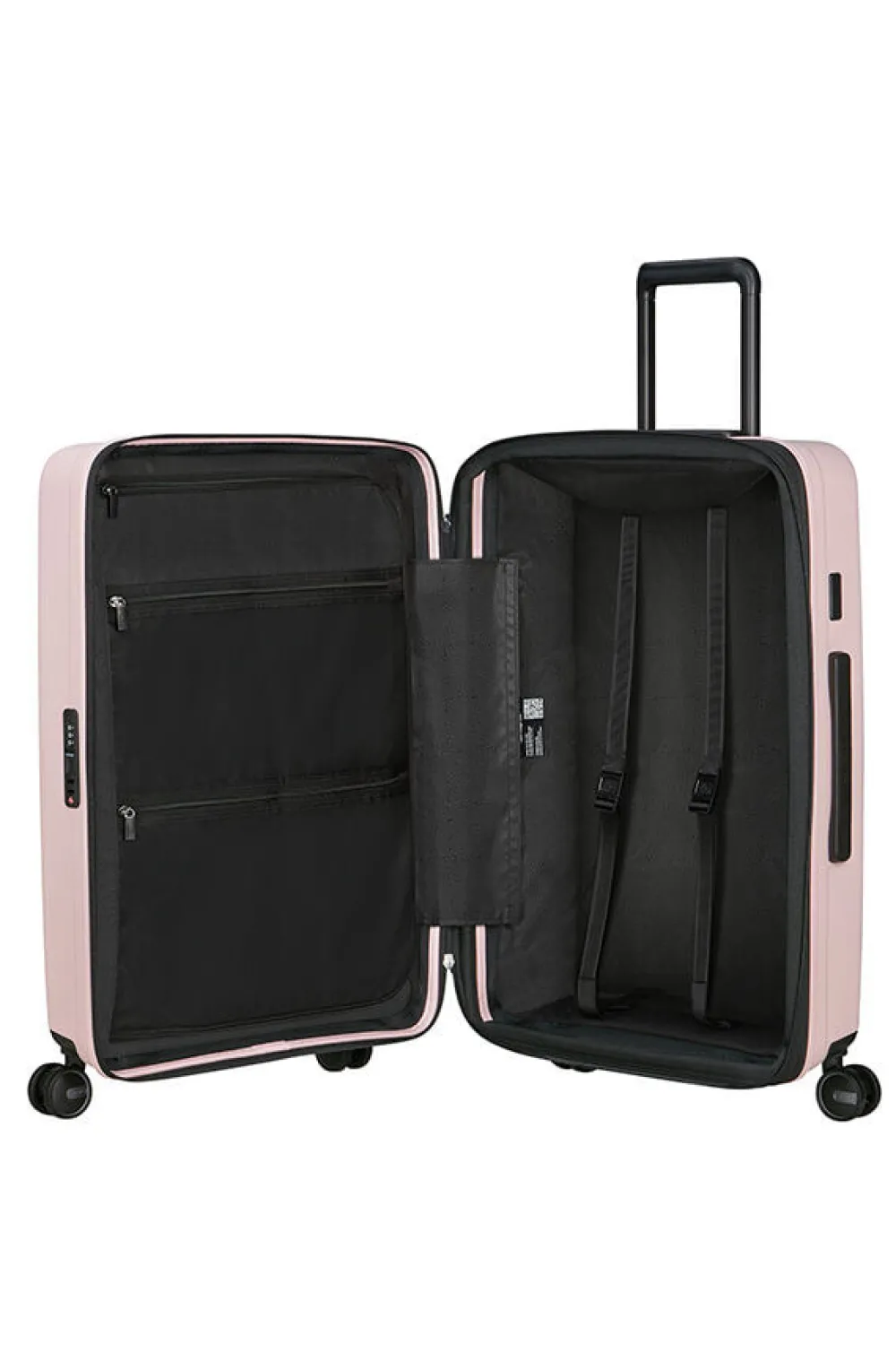 restackd_nelipyrinen_laaj_0-8.webp Samsonite Restackd Nelipyöräinen laajennettava matkalaukku 68cm Rose Sale