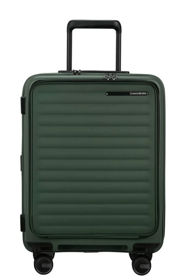 Samsonite Restackd Nelipyöräinen laajennettava matkalaukku 55cm Sage Hot