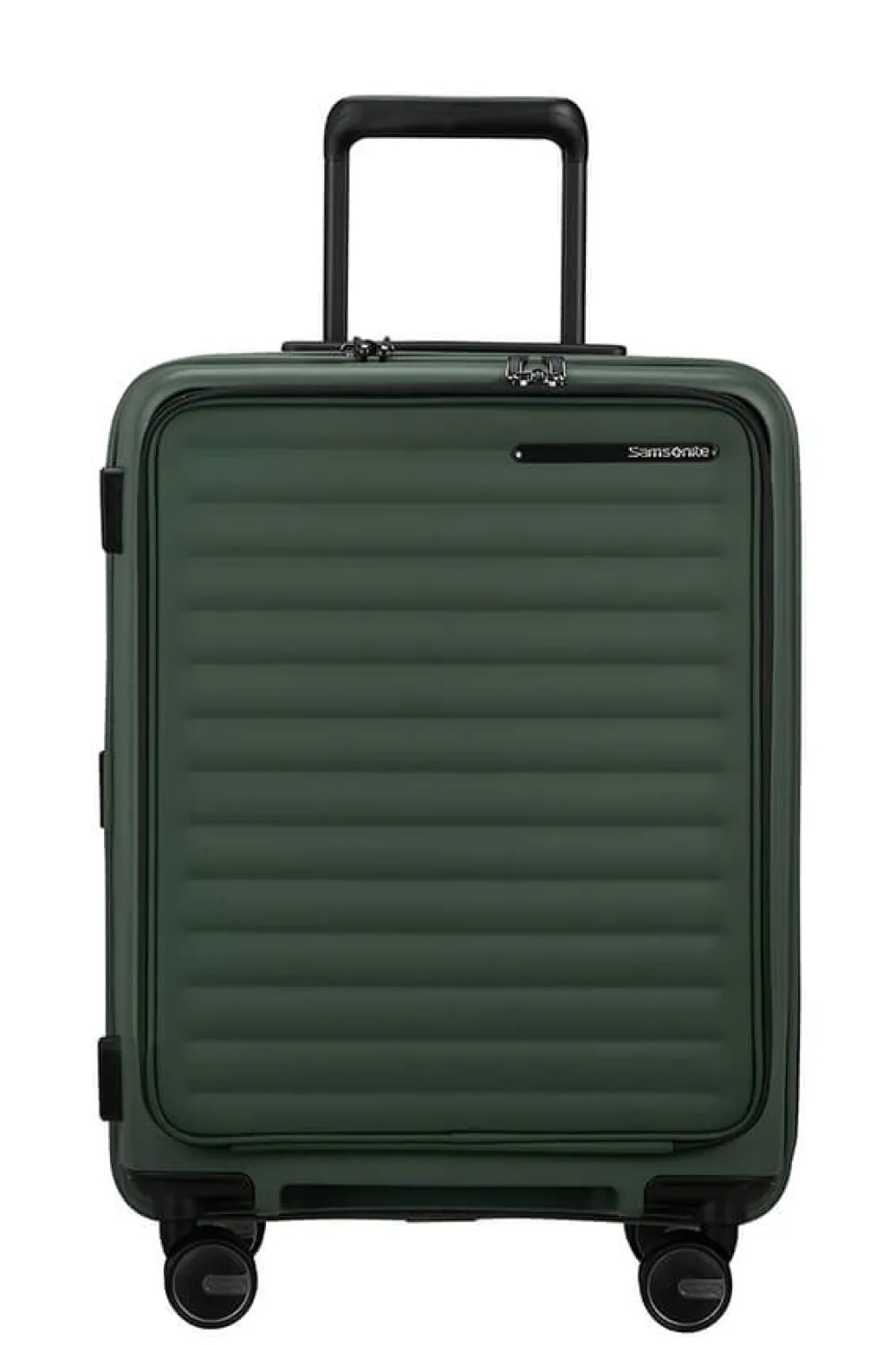 restackd_nelipyrinen_laaj_1-26.webp Samsonite Restackd Nelipyöräinen laajennettava matkalaukku 55cm Sage Hot