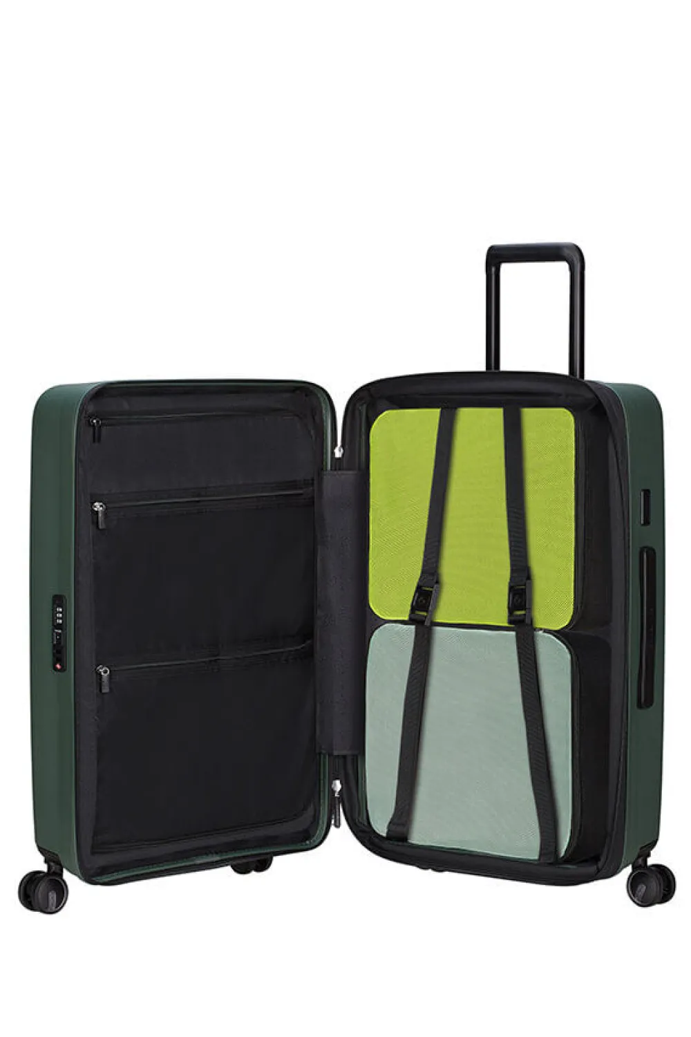 restackd_nelipyrinen_laaj_1-9.webp Samsonite Restackd Nelipyöräinen laajennettava matkalaukku 68cm Sage Discount