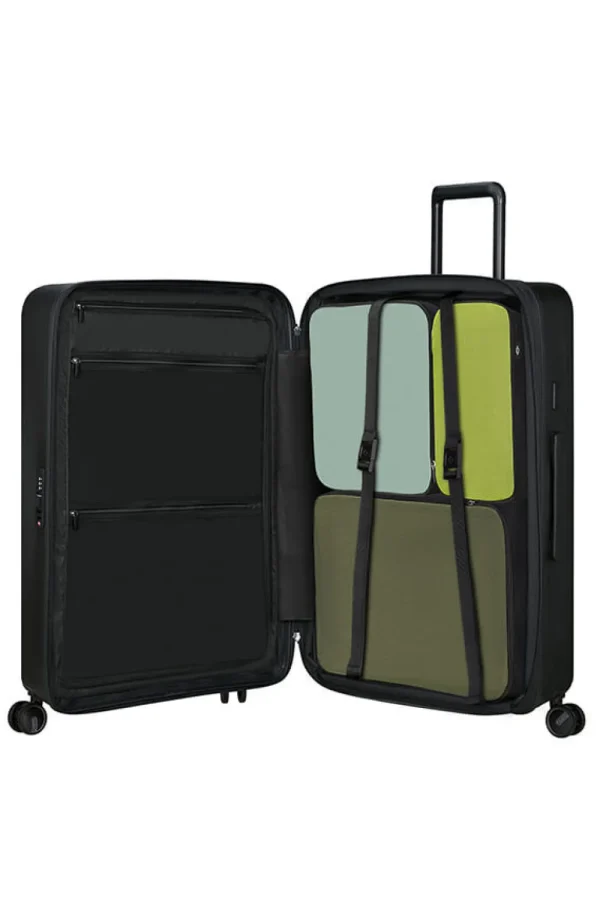 Samsonite Restackd Nelipyöräinen laajennettava matkalaukku 75cm Black Sale