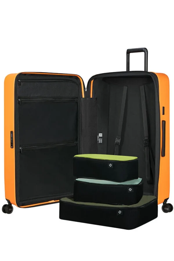 Samsonite Restackd Nelipyöräinen laajennettava matkalaukku 81cm Papaya Clearance