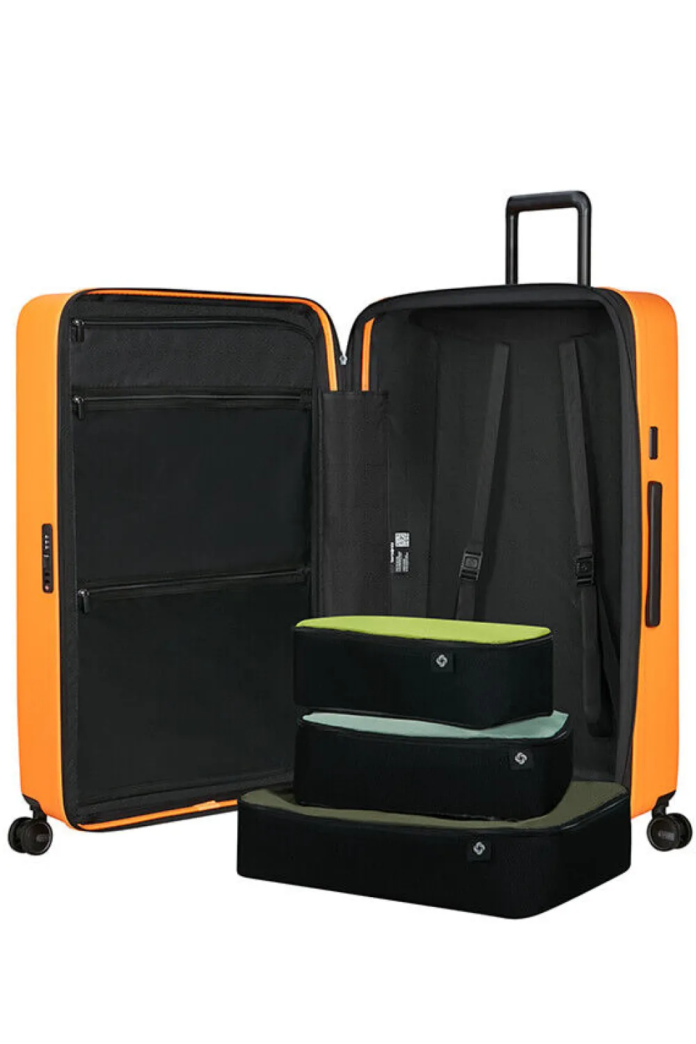 restackd_nelipyrinen_laaj_2-21.webp Samsonite Restackd Nelipyöräinen laajennettava matkalaukku 81cm Papaya Clearance