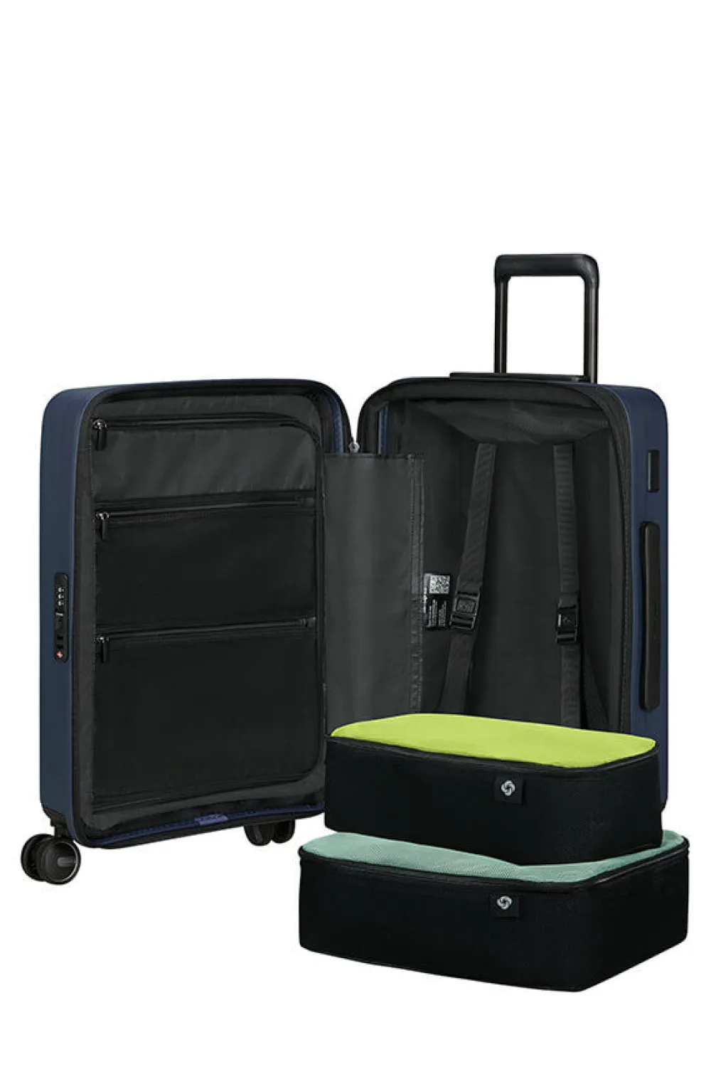 restackd_nelipyrinen_laaj_2-24.webp Samsonite Restackd Nelipyöräinen laajennettava matkalaukku 55cm Midnight Sale
