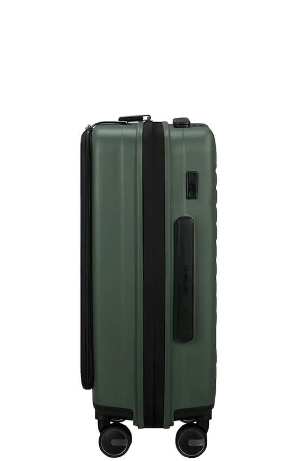 restackd_nelipyrinen_laaj_2-26.webp Samsonite Restackd Nelipyöräinen laajennettava matkalaukku 55cm Sage Hot