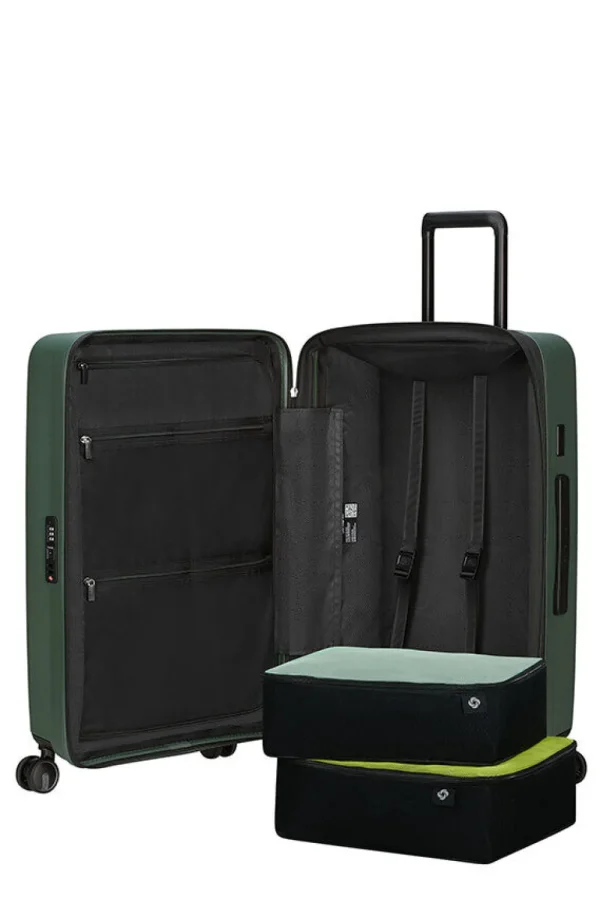 Samsonite Restackd Nelipyöräinen laajennettava matkalaukku 68cm Sage Discount