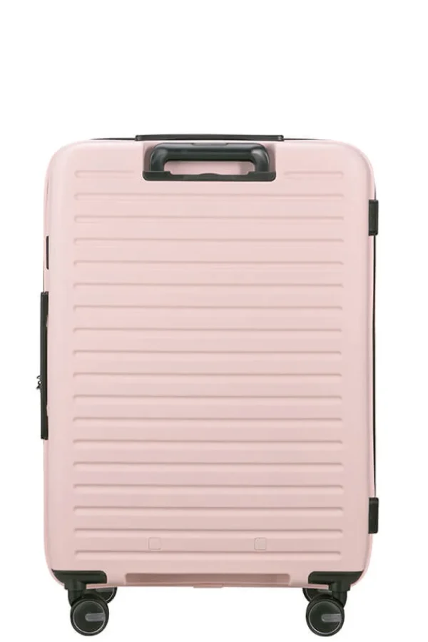 Samsonite Restackd Nelipyöräinen laajennettava matkalaukku 68cm Rose Sale