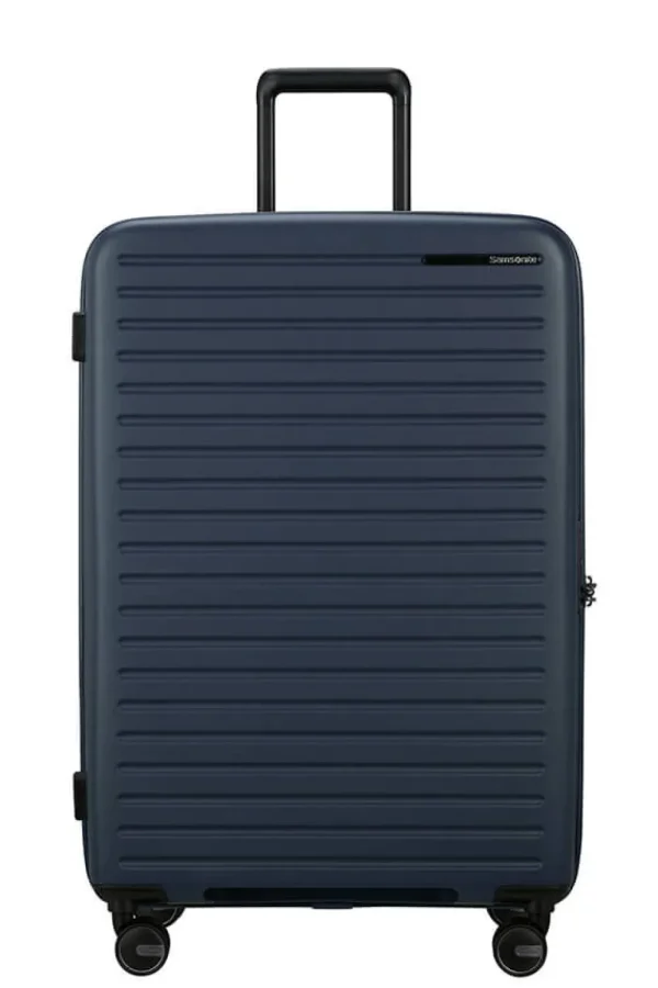 Samsonite Restackd Nelipyöräinen laajennettava matkalaukku 75cm Midnight Clearance