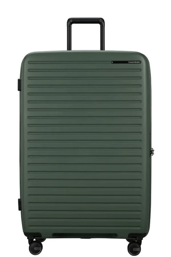 Samsonite Restackd Nelipyöräinen laajennettava matkalaukku 81cm Sage Hot