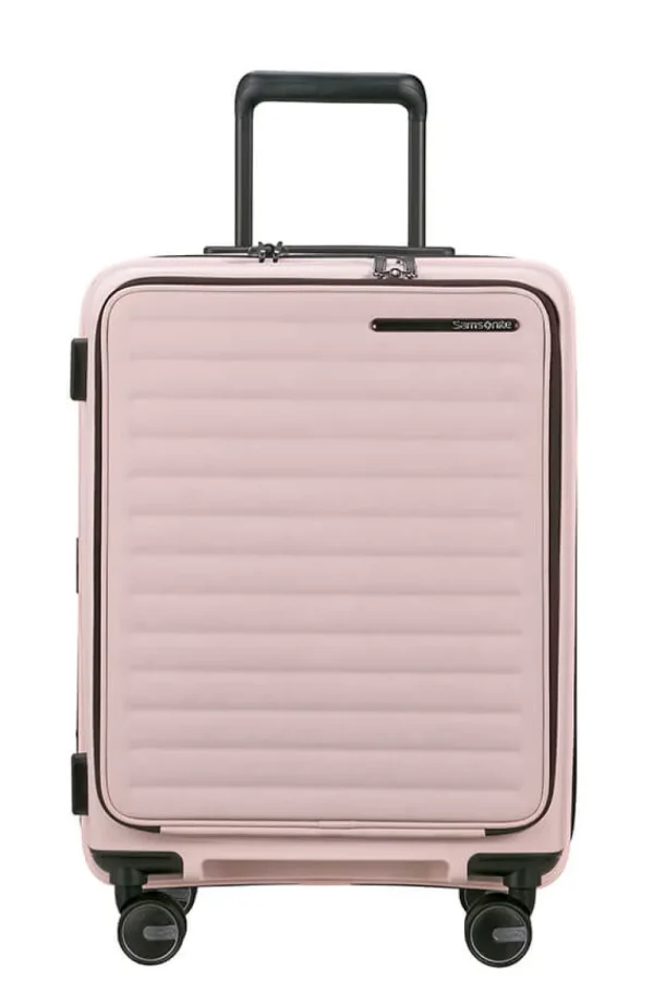 Samsonite Restackd Nelipyöräinen laajennettava matkalaukku 55cm Rose Sale