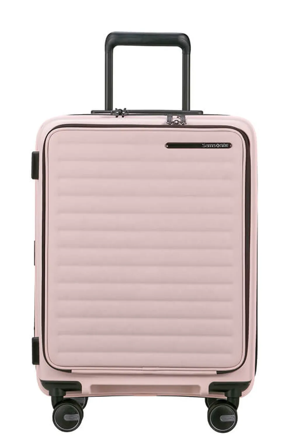 restackd_nelipyrinen_laaj_4-25.webp Samsonite Restackd Nelipyöräinen laajennettava matkalaukku 55cm Rose Sale