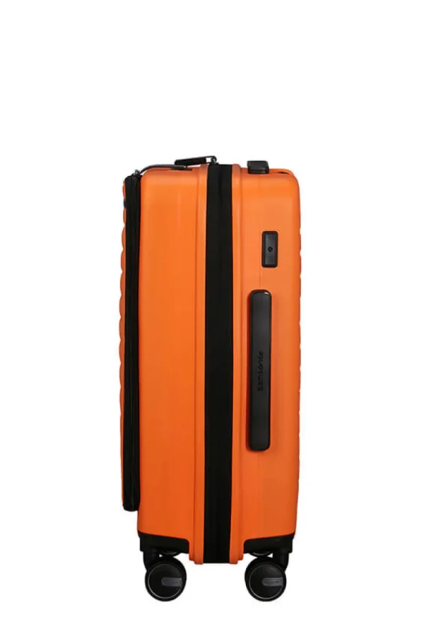 Samsonite Restackd Nelipyöräinen laajennettava matkalaukku 55cm Papaya Hot