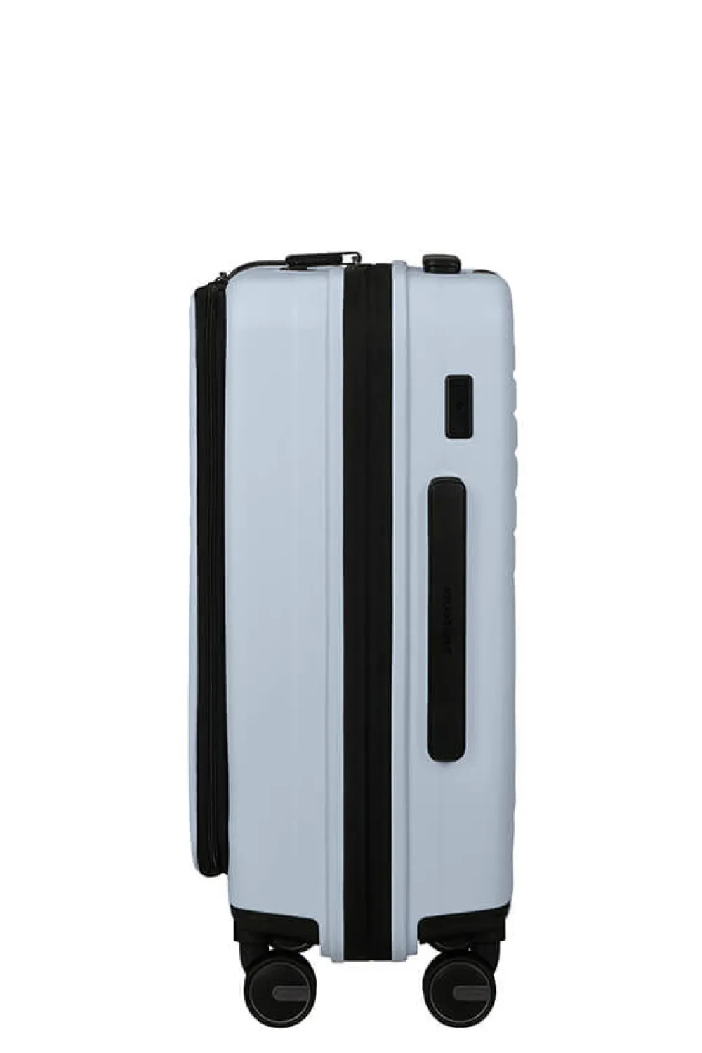 restackd_nelipyrinen_laaj_5-6.webp Samsonite Restackd Nelipyöräinen laajennettava matkalaukku 55cm Glacier Clearance
