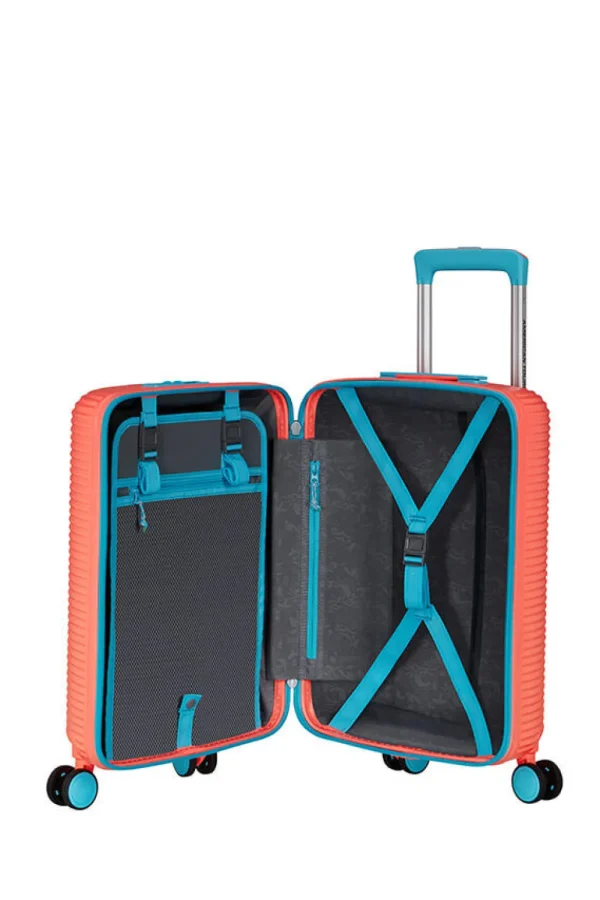 American Tourister Rollio Lentolaukku Coral/Blue Online