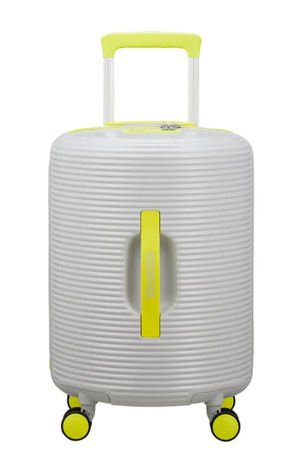 American Tourister Rollio Lentolaukku Light Grey/Lime Hot