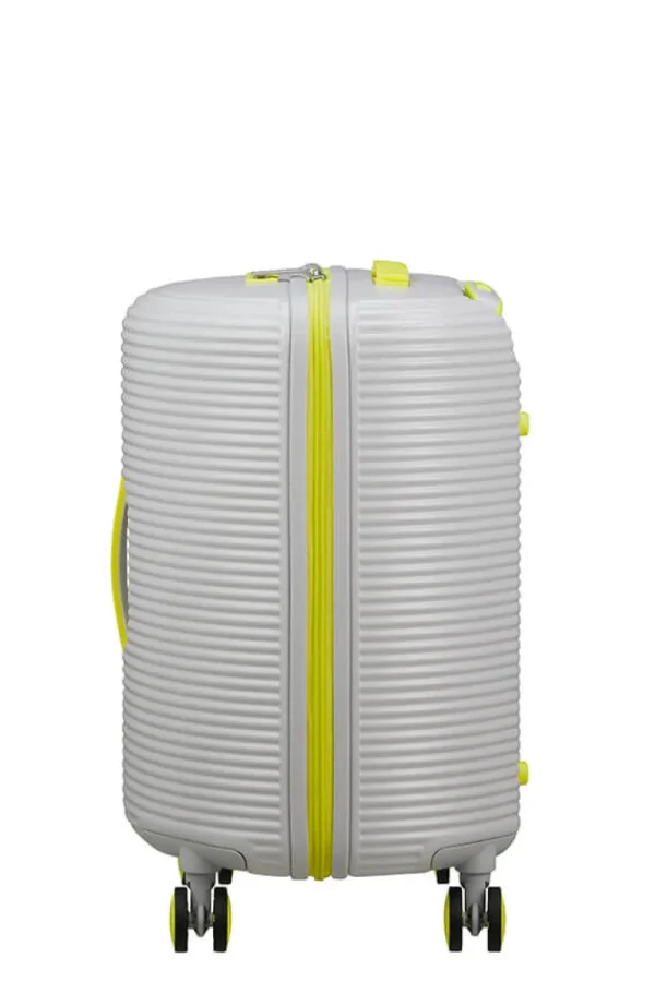 American Tourister Rollio Lentolaukku Light Grey/Lime Hot