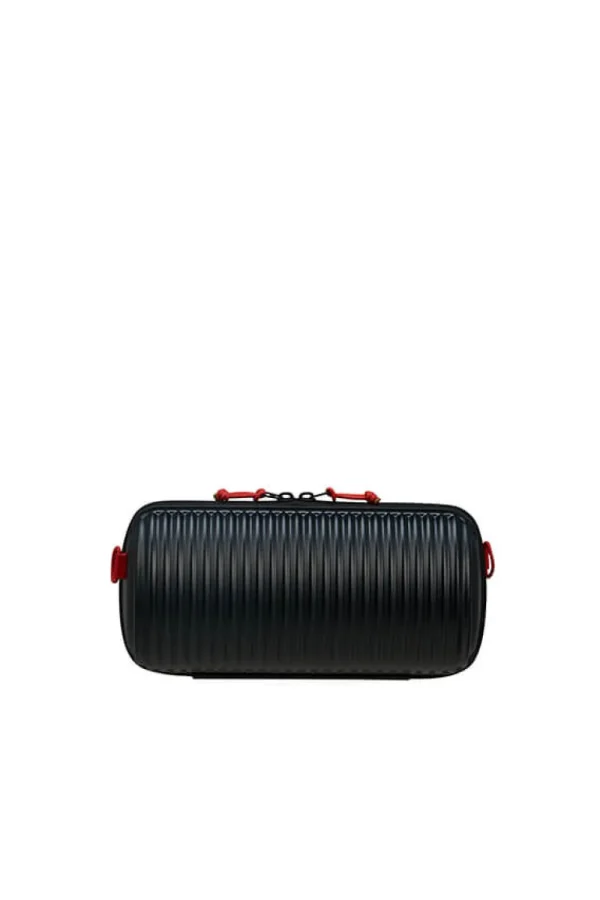 American Tourister Rollio Olkalaukku Black/Red Hot