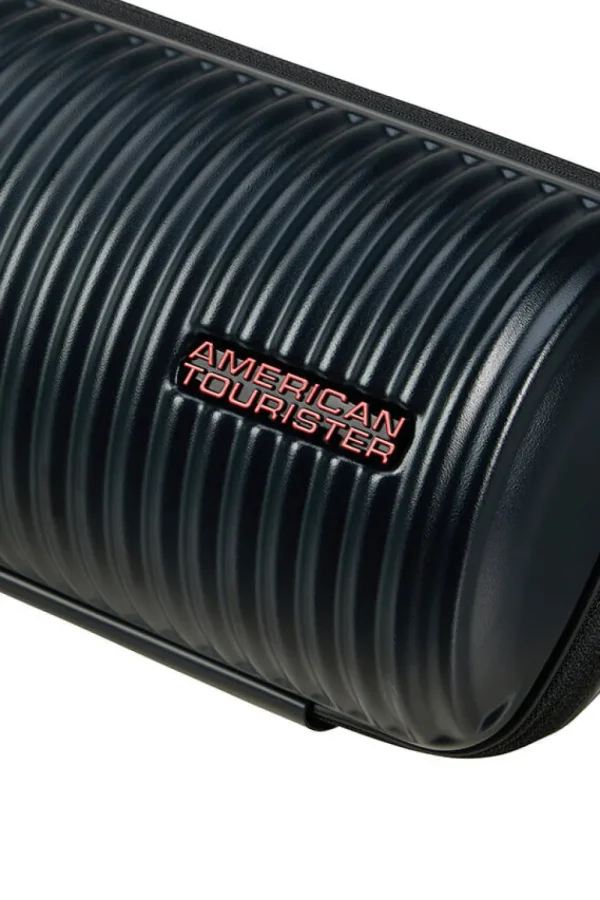 American Tourister Rollio Olkalaukku Black/Red Hot