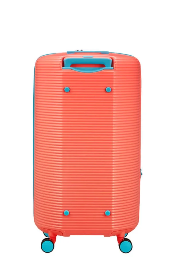 American Tourister Rollio Suuri matkalaukku Coral/Blue Discount