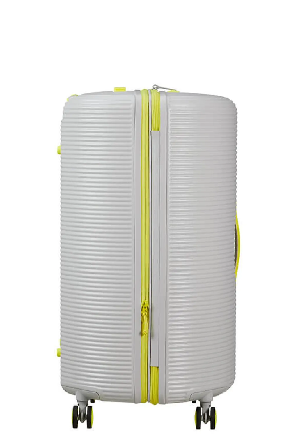 rollio_suuri_matkalaukku_4-1.webp American Tourister Rollio Suuri matkalaukku Light Grey/Lime Discount