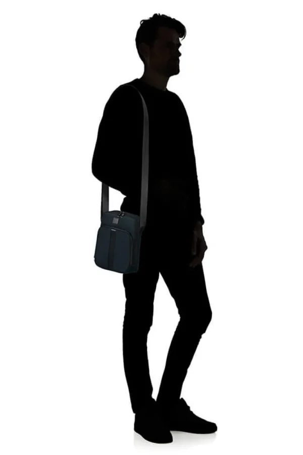 Samsonite Sacksquare Olkalaukku M Blue Online