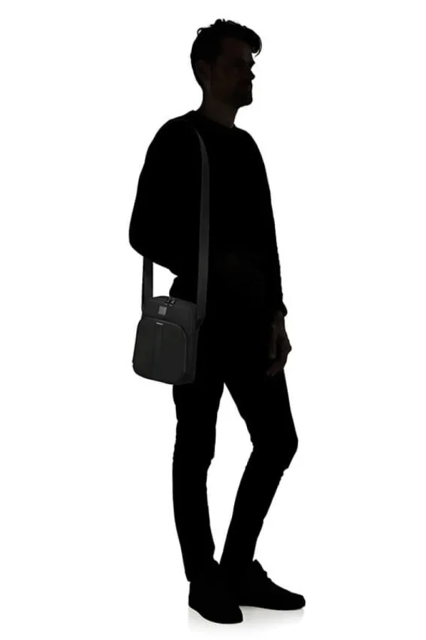 Samsonite Sacksquare Olkalaukku M Black Fashion
