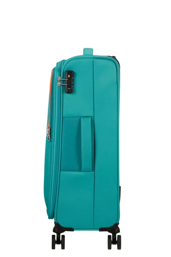 American Tourister Sea Seeker Keskikokoinen matkalaukku Aqua Green Hot