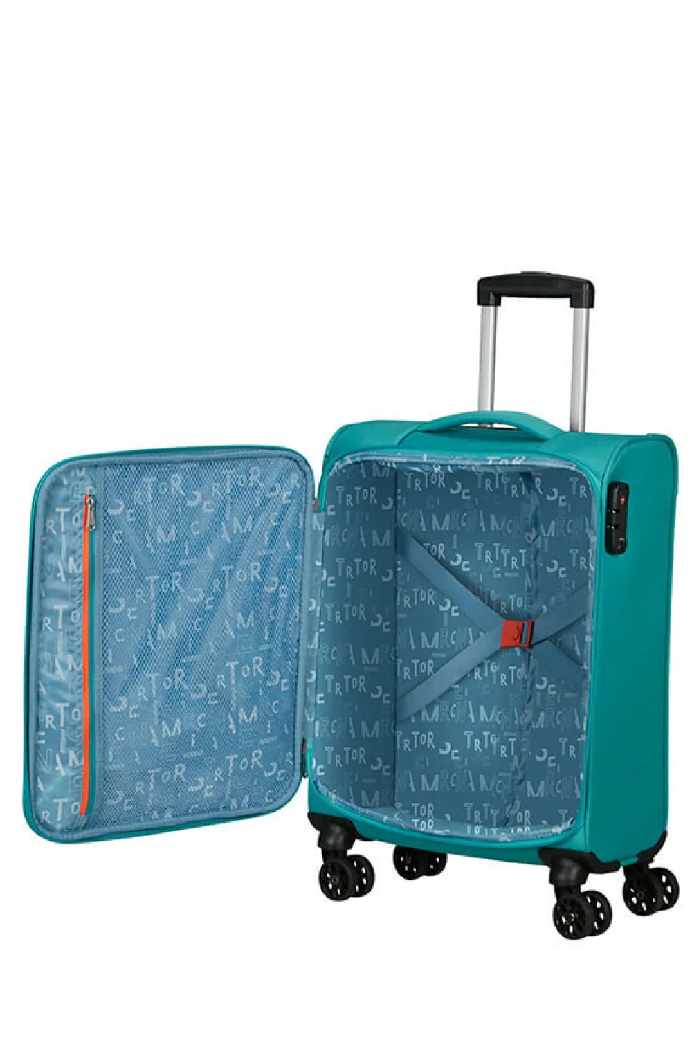 sea_seeker_lentolaukku_0.webp American Tourister Sea Seeker Lentolaukku Aqua Green New