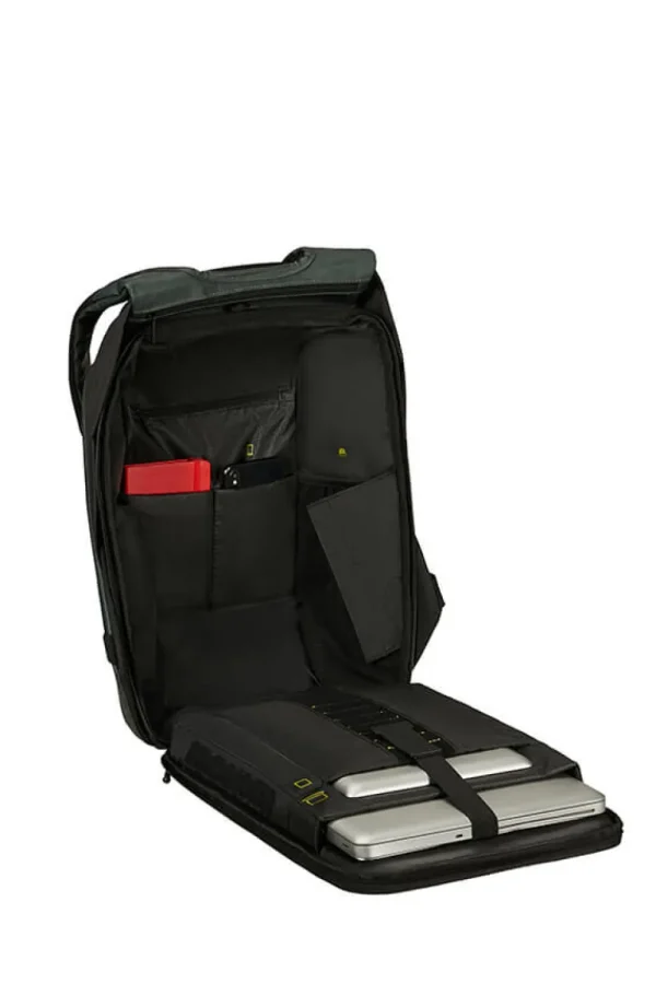 Samsonite Securipak 2.0 Reppu 15.6" Dark Teal/Lime Fashion