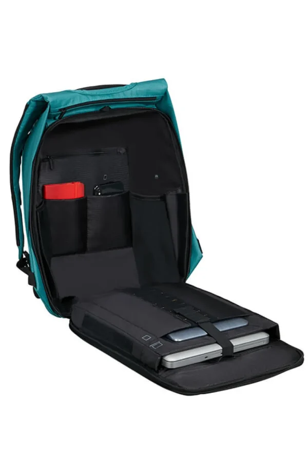 Samsonite Securipak 2.0 Reppu 15.6" Northern Blue/Orange Outlet