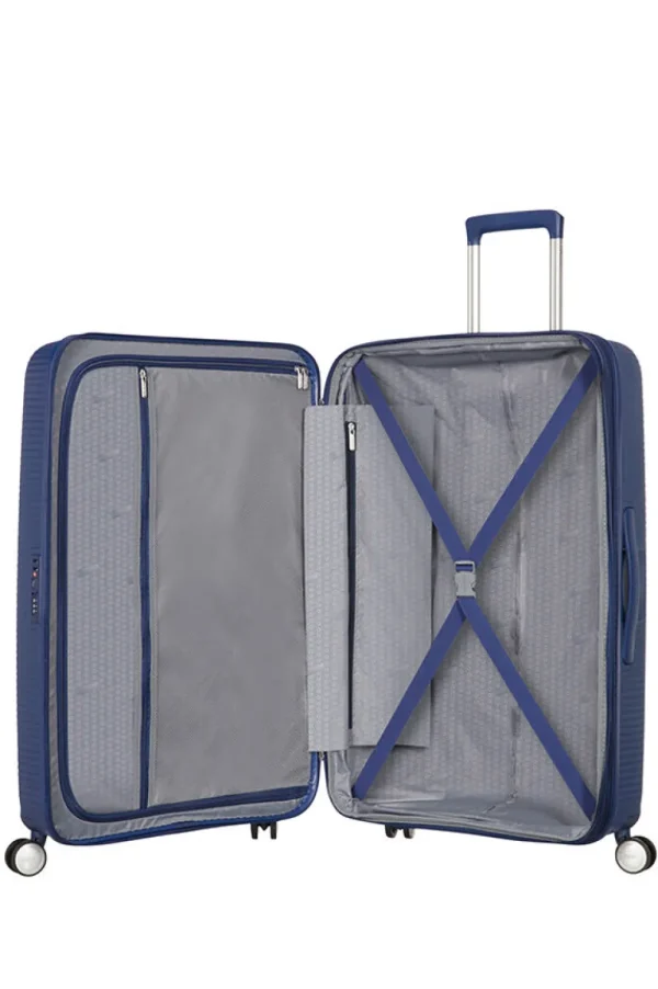 American Tourister SoundBox Keskikokoinen matkalaukku Midnight Navy Discount