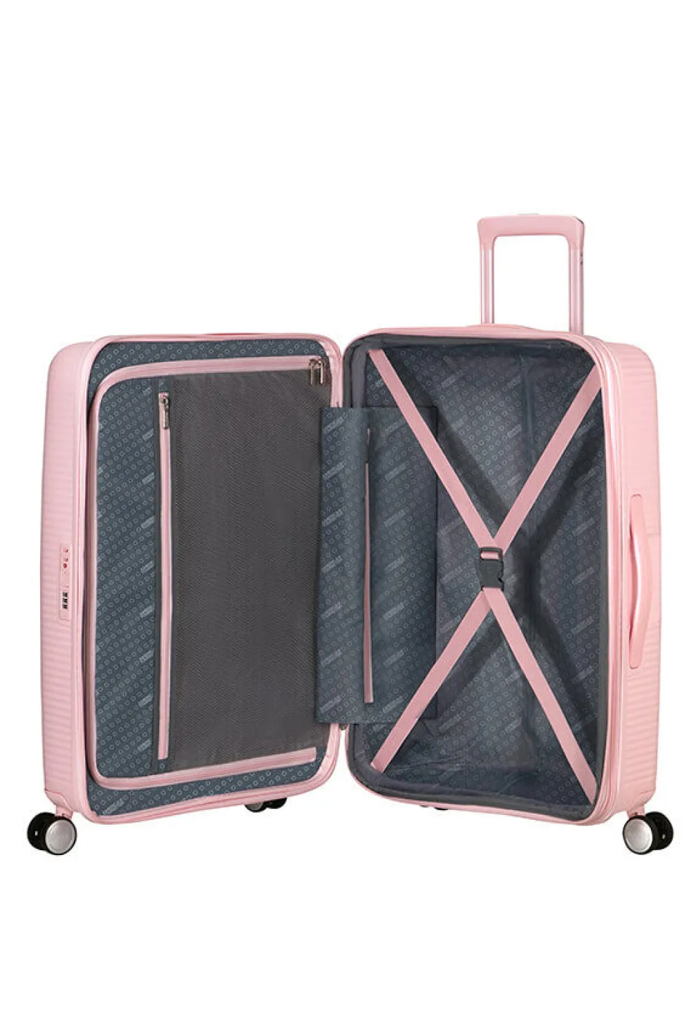 soundbox_keskikokoinen_ma_0-10.webp American Tourister SoundBox Keskikokoinen matkalaukku Pastel Pink Outlet