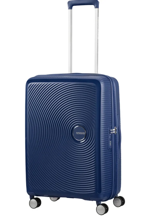 American Tourister SoundBox Keskikokoinen matkalaukku Midnight Navy Discount