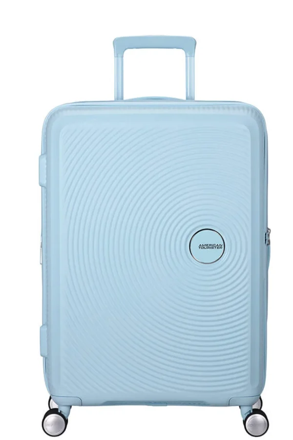 American Tourister SoundBox Keskikokoinen matkalaukku Pastel Blue Clearance