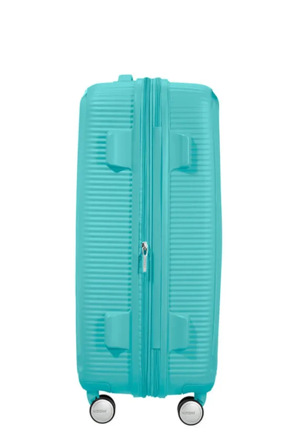 American Tourister SoundBox Keskikokoinen matkalaukku Poolside Blue Outlet