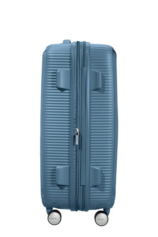 American Tourister SoundBox Keskikokoinen matkalaukku Stone Blue Discount