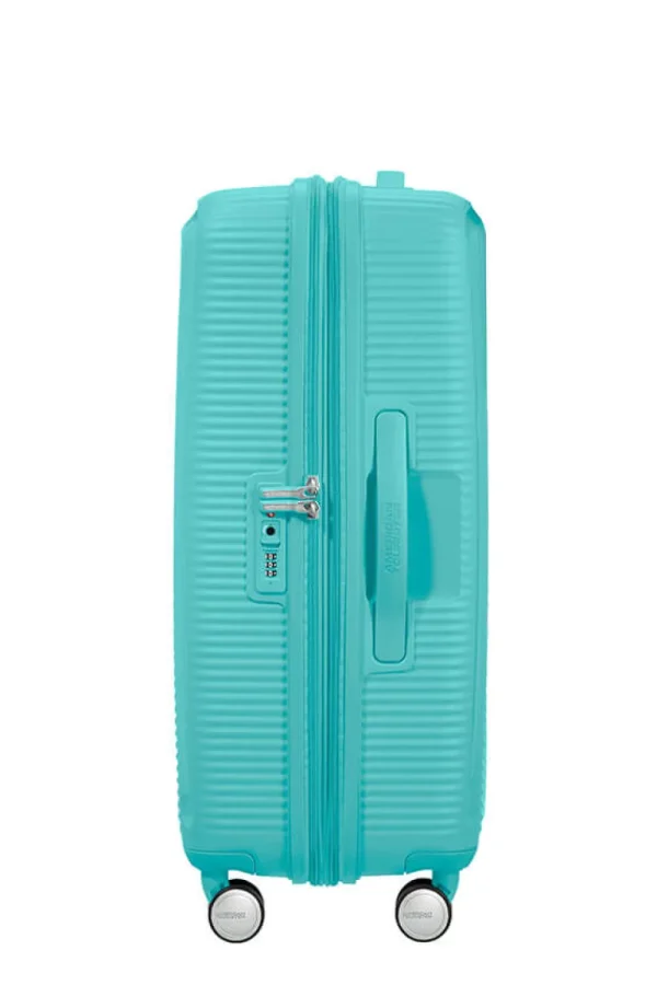 American Tourister SoundBox Keskikokoinen matkalaukku Poolside Blue Outlet