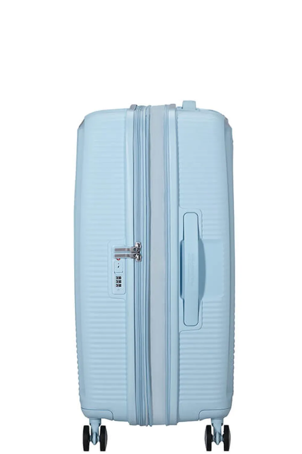 soundbox_keskikokoinen_ma_5-7.webp American Tourister SoundBox Keskikokoinen matkalaukku Pastel Blue Clearance