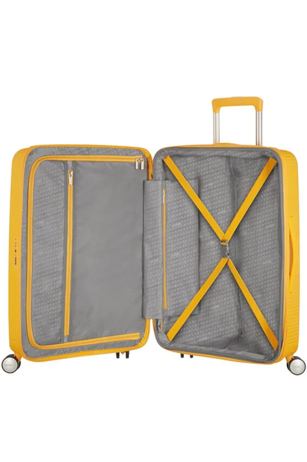 American Tourister SoundBox Suuri matkalaukku Golden Yellow Online